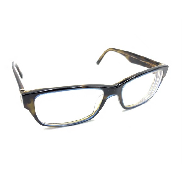Prada VPR 16M ZXH-1O1 Blue Brown Tortoise Eyeglasses Frames 53-16 140 Italy - Picture 1 of 12